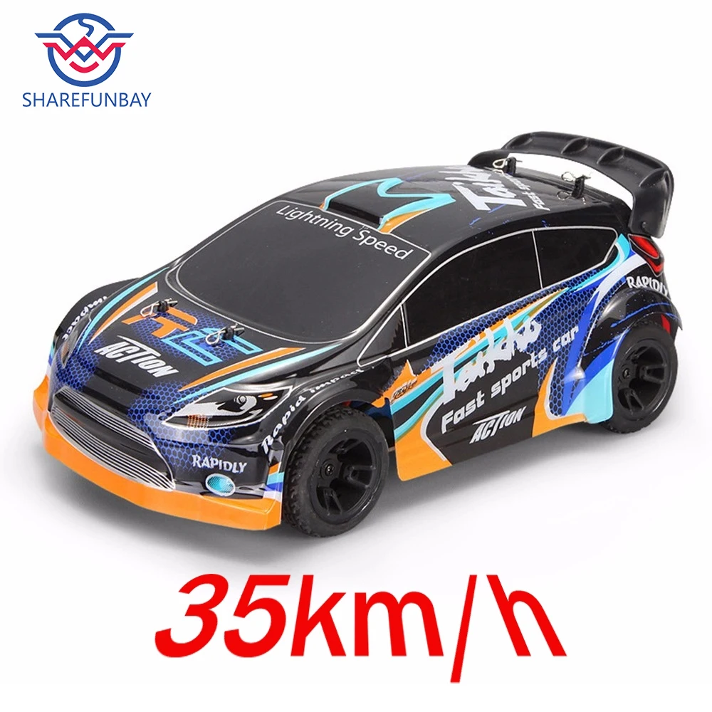 WL A242 1:24 четыре колеса rc автомобиля 2,4G дистанционного управления racing desert внедорожных drift автомобиля ралли Авто скорость 35 км сплава материал машины на пульте управления радиоуправляемые машины