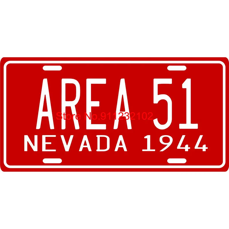 

Винтажный металлический знак для номерного знака Alien Area 51, железная живопись, винтажный домашний декор для бара, паба, клуба, мужской пещеры