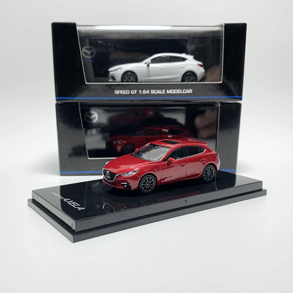 Модель автомобиля AXELA из металлического сплава 1:64 Mazda MX-5 CX-3 CX-5 автомобили для