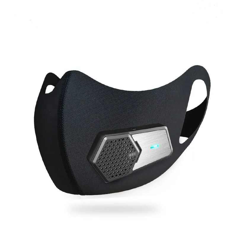Intelligent Dust-Proof Electric Mask Anti-Smog PM2.5 Foam Dust Sports Protection Air Supply Face | Безопасность и защита