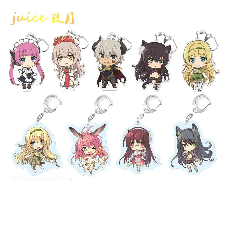 

Аниме Isekai Maou до shoукана Shoujo no doking maютсу Shera L зеленая древесина акриловый брелок Diva Matsumoto подвеска