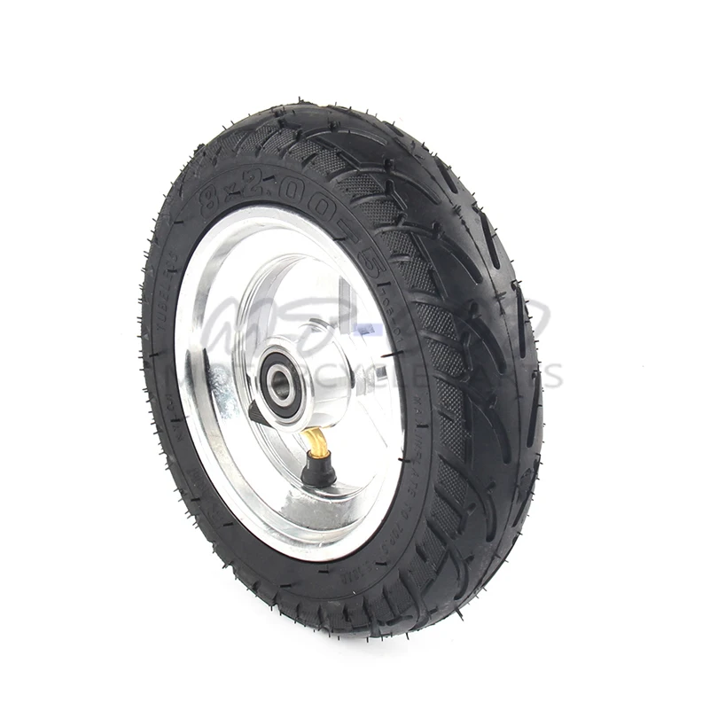 Однотонная бескамерная шина колесная 8X 5 карманный велосипед полезный мини