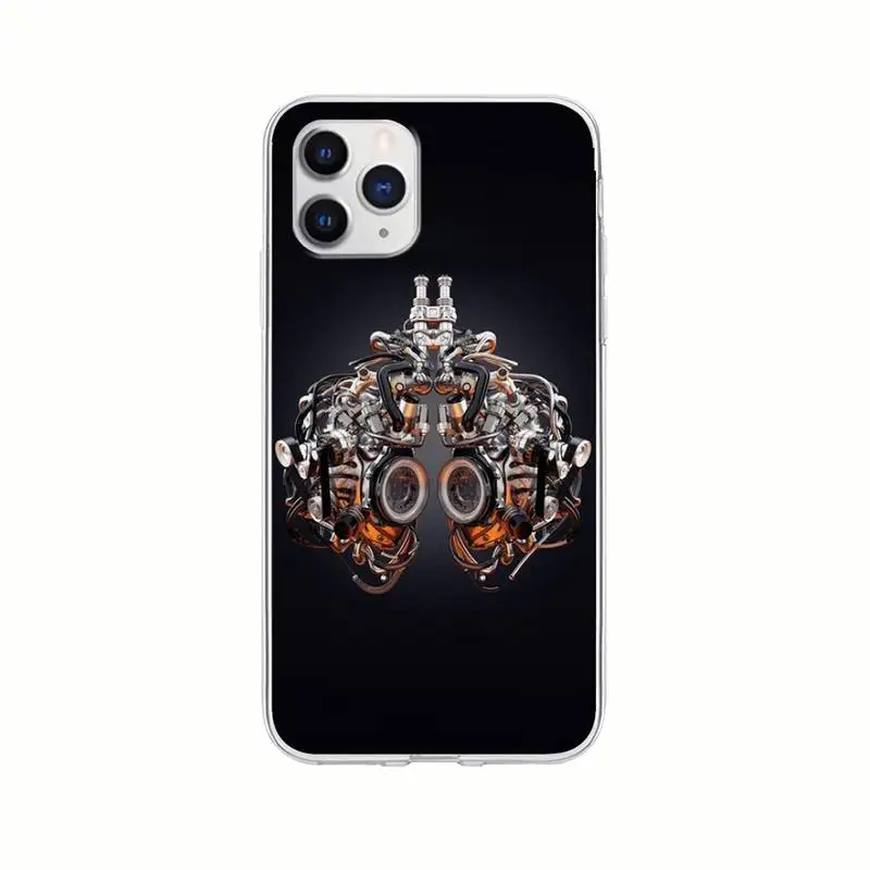 

Art Human Organs Transparent Mobile Phone Cover For Huawei P20 P40 Lite P30 Pro P Smart 2019 Nova 3e 6 Se Clear Case