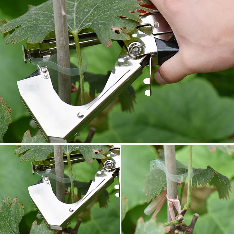 

Plant Tape Tool Tapener Tying Grapes Vines Plant Garden Tying Device for Tomatoes Cucumber Vines LXY9