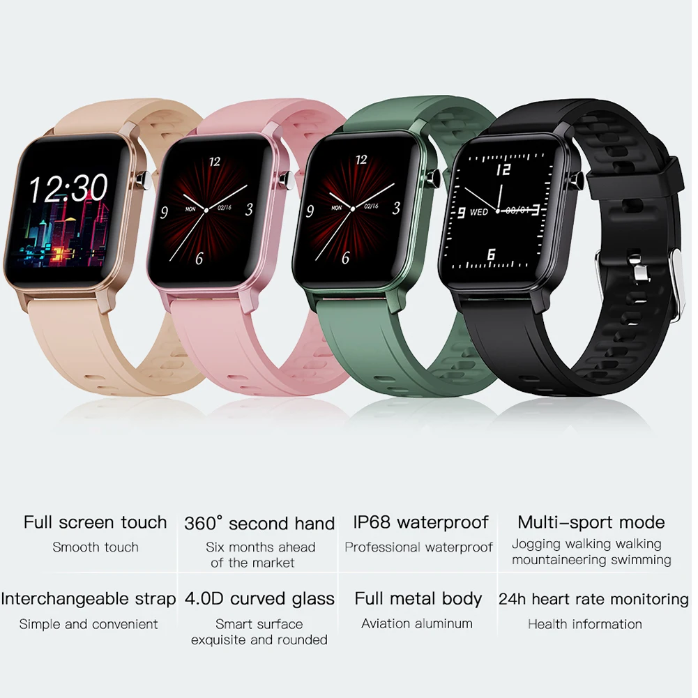 Умные часы Time Owner M2 водонепроницаемые Смарт-часы с монитор сердечного ритма во