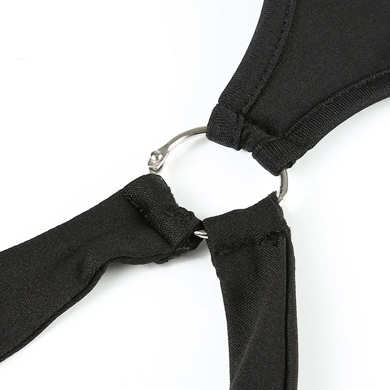 Fitshinling женский Готический комбидресс с вырезами осенне зимний гранж сексуальный