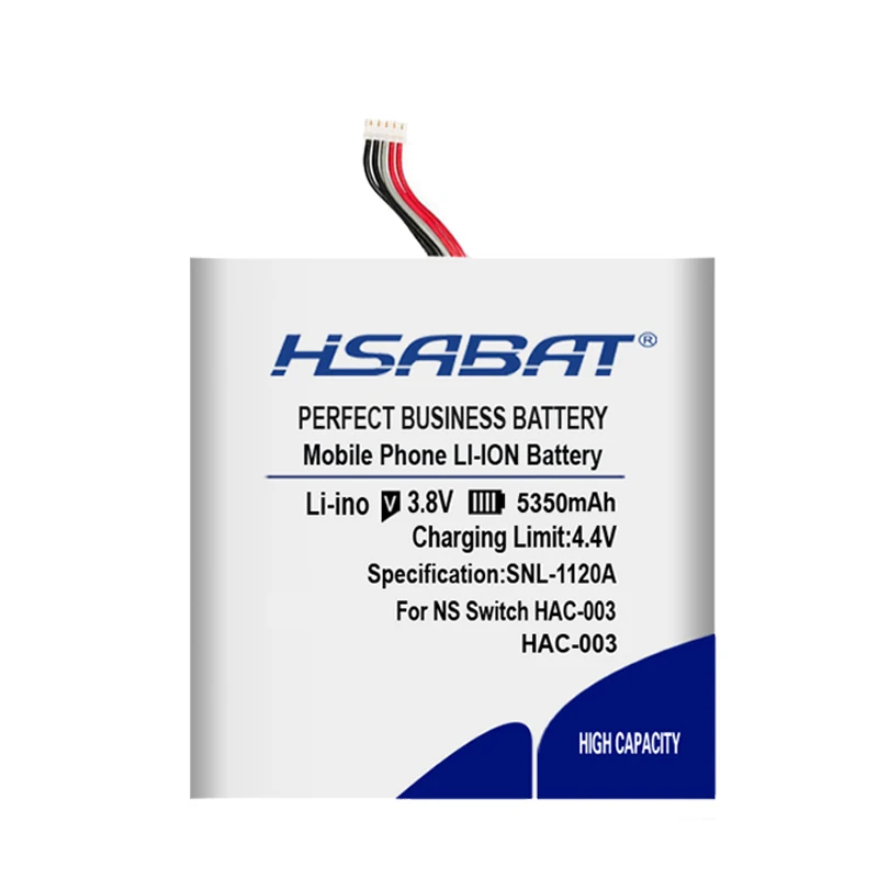 HSABAT 0 цикл HAC-003 батарея для nintendo HAC-S-JP/EU-C0, переключатель HAC-001 высокое качество мобильного телефона запасной аккумулятор