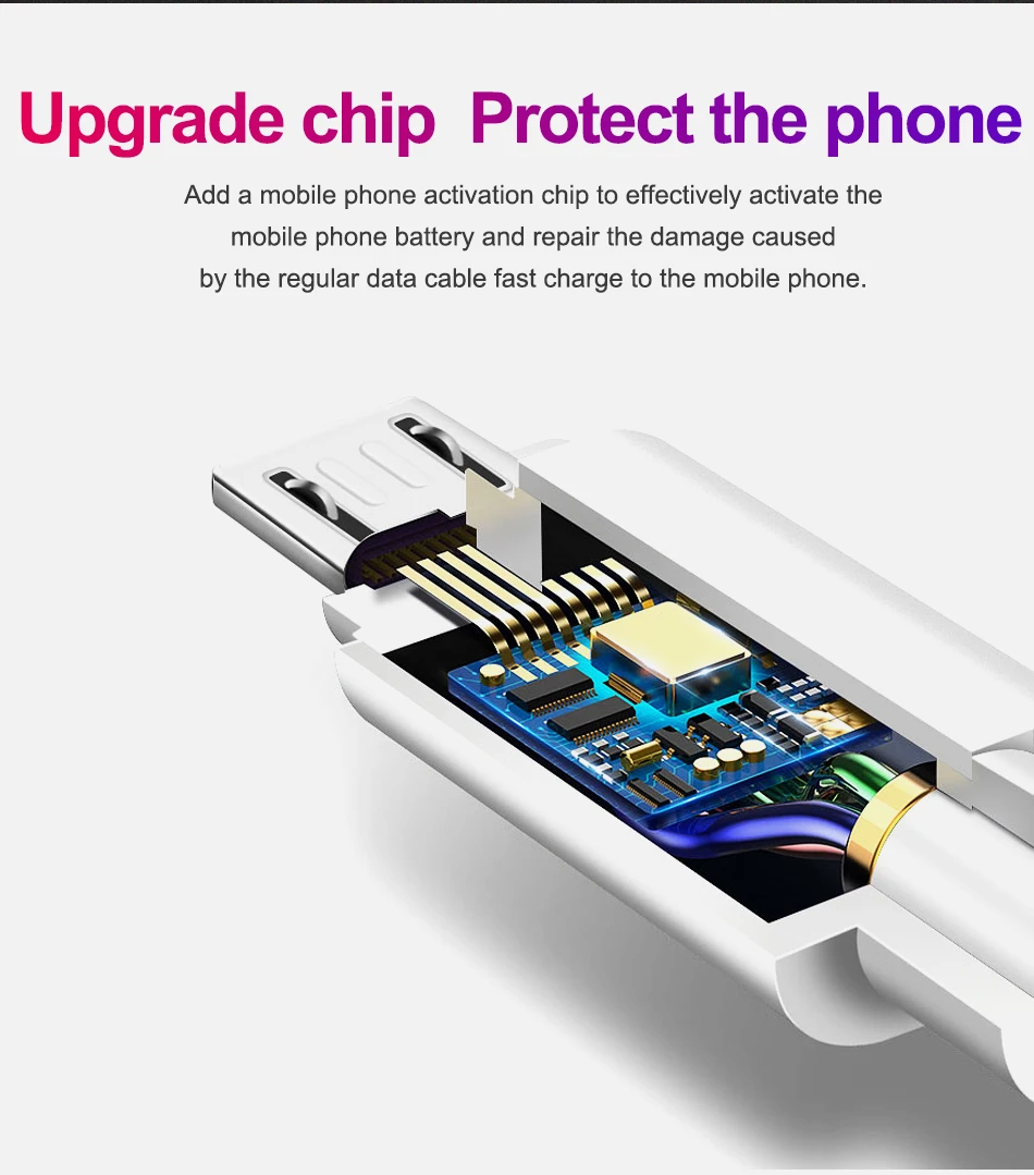 Micro Usb плоский кабель 1 метр для Huawei Honor 9 Lite Y6 7x8 8x Max P8 7c зарядное устройство