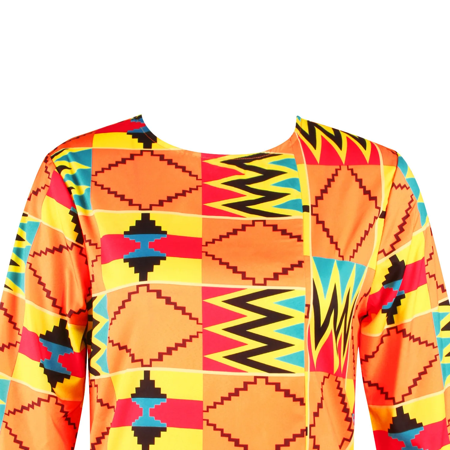 2019 африканская Женская одежда базин богатый футболка традиционная с принтом Vestido