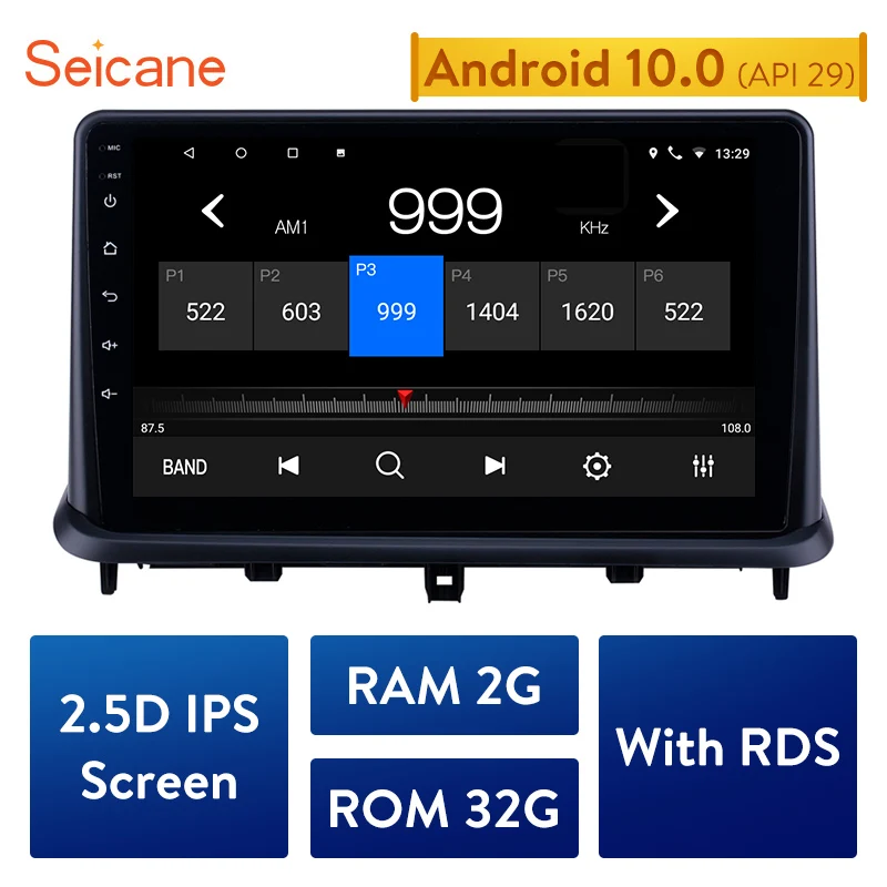 Seicane Android 10 0 2G + 32G IPS 2.5D автомобильный радио головное устройство плеер GPS для 2015 Changan