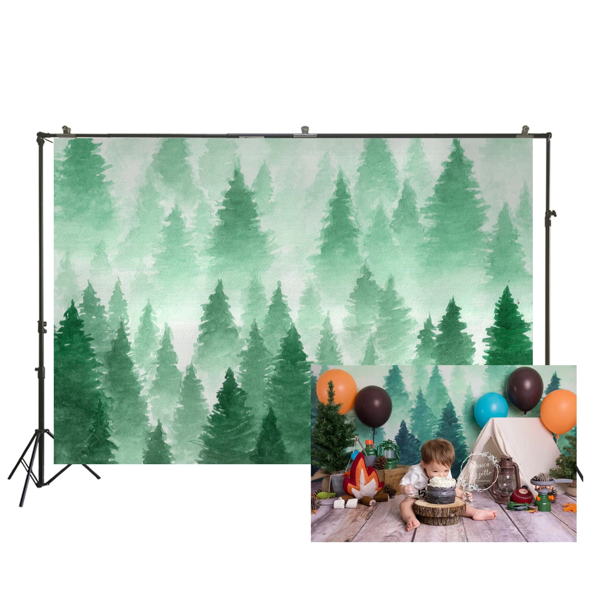 Фотографии фоном Соснового Бора Рождественский фон для фотостудии Новое