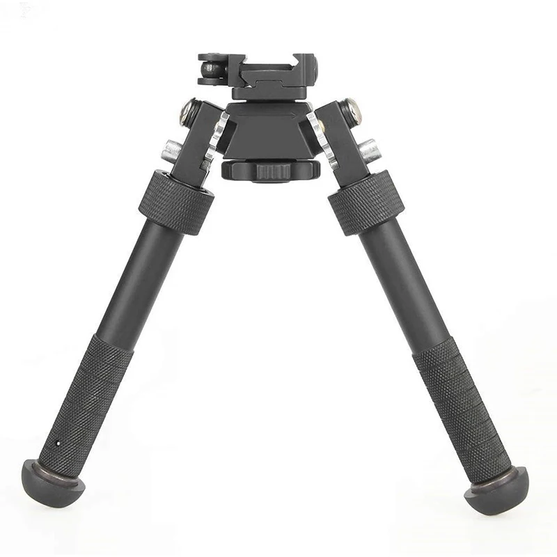 

V8 Tactical Rifle Bipod Bracket 20mm Rail Bracket Sniper Telescopic Bipod Black