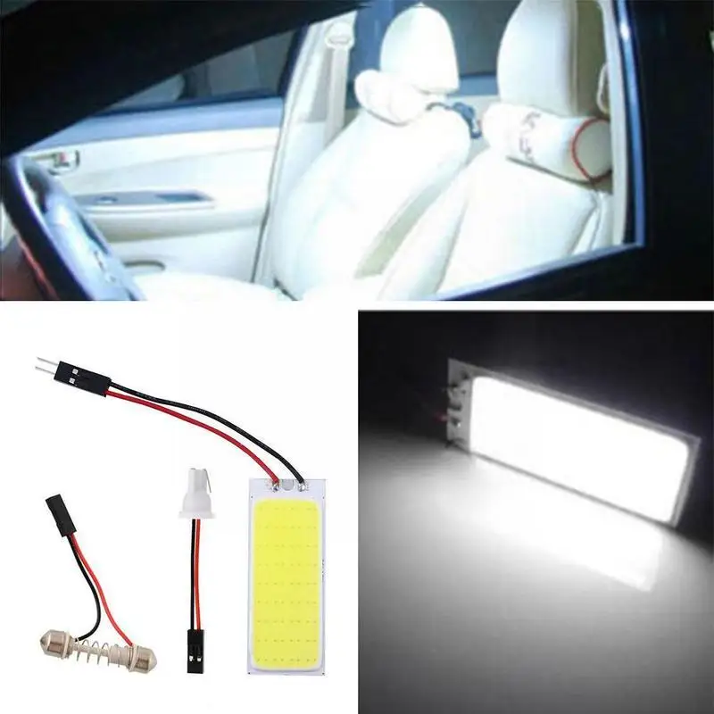 AUTO 1Set 12 V Xenon HID White LED Dome Map Light car bulbs Interior Bulb Panel styling Lamp Car W2T8 | Автомобили и мотоциклы