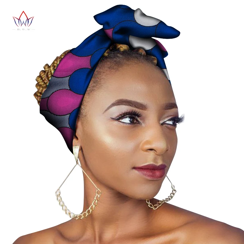 

Ankara Print African Head Wrap cotton Head Scarf African Headwraps Womens Adults African Headwear Hair Accessories WYB644