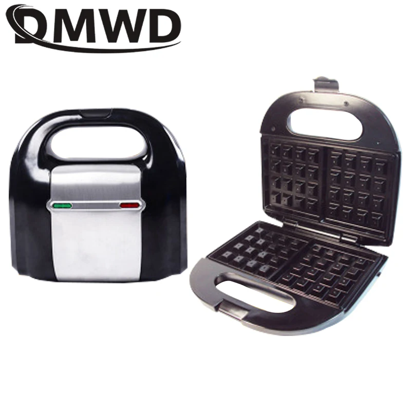 

DMWD 750W Electric Waffle Maker Mini QQ Eggs Cake Oven Sandwich Muffins Toaster Breakfast Baking Bread Machine Grill Waffle Iron