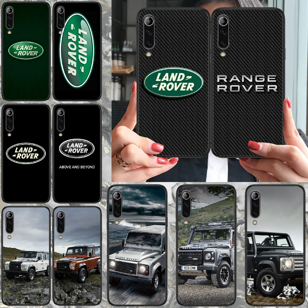 Чехол для телефона Land Rover Xiaomi Mi 6 8 A1 Note3 A2 9 CC9 9T A3 MIX 2 2S 3 Lite SE Pro Черный силиконовый
