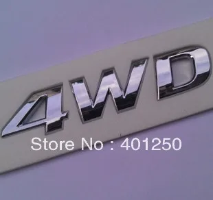 

1X 4WD car emblem badge IX35 modified car sticker good quality Car Styling