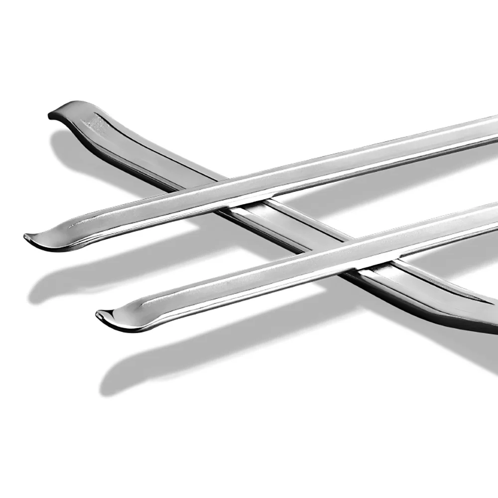 

Hot Sale Tyre Lever Chrome Plated Wheel Bar Drop Forged Tool Zone Professional Tool For scooter bicycle Repairing Tire Tool