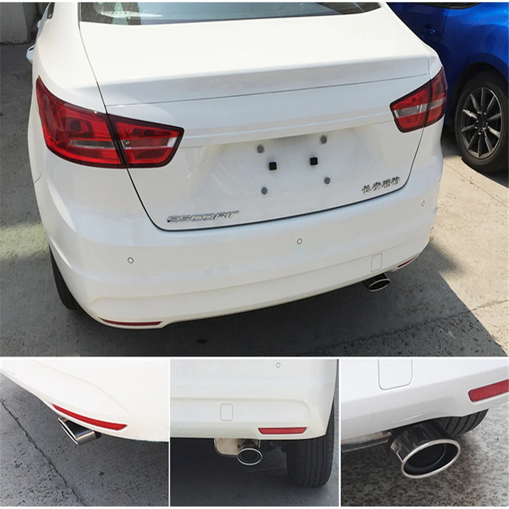 Универсальная модификация автомобиля DSYCAR глушитель выхлопной трубы из