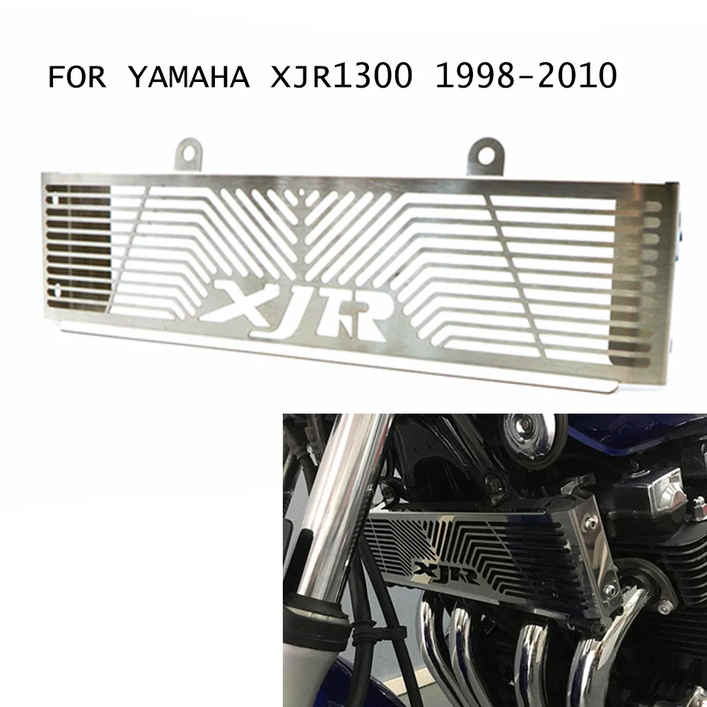 

Motorcycle Radiator Protector Guard Grill Cover Cooled Protector Cover For YAMAHA XJR1300 XJR 1300 1998-2010