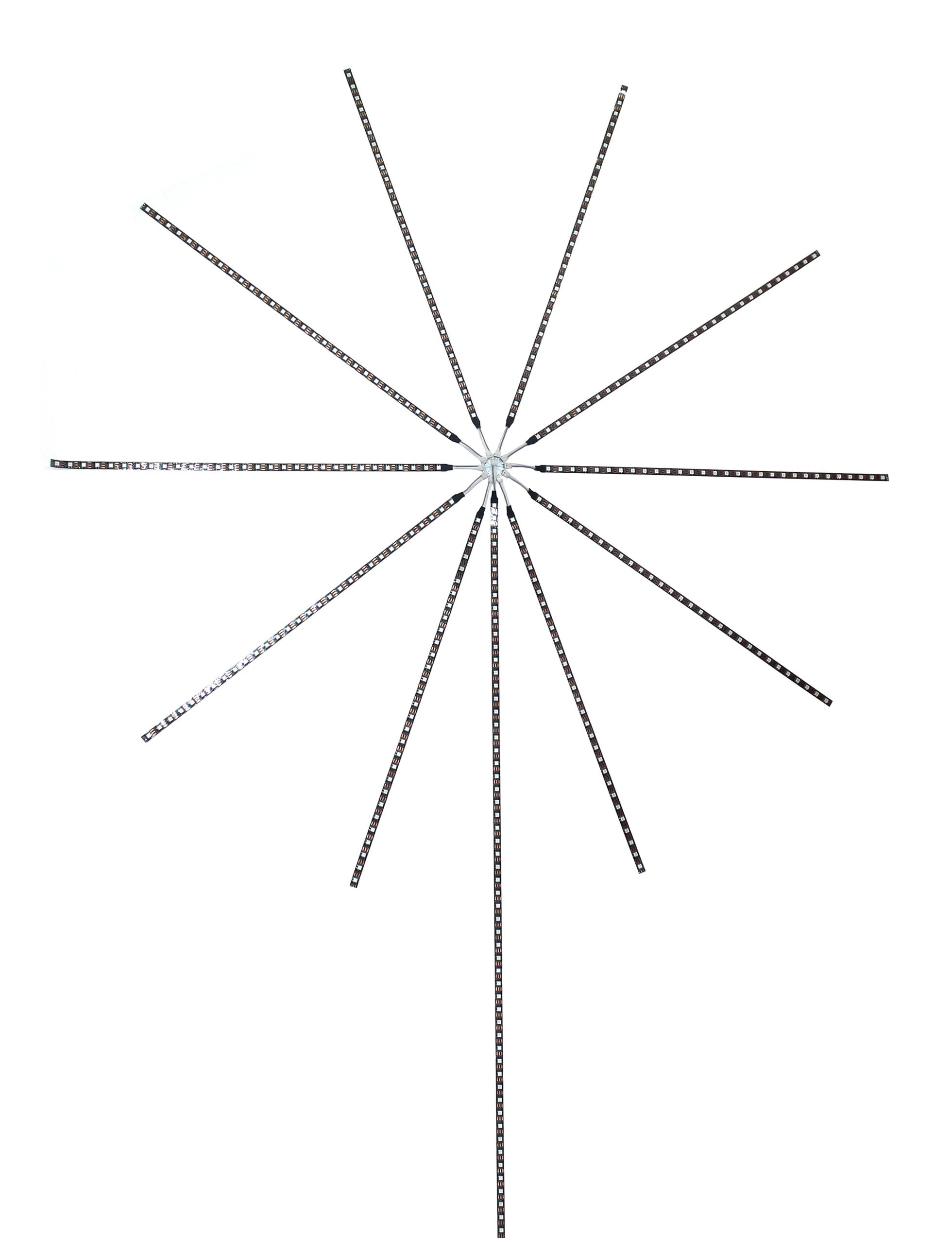 Светодиодная ленсветильник с фейерверком неоновая RGB LED лампа музыкальным
