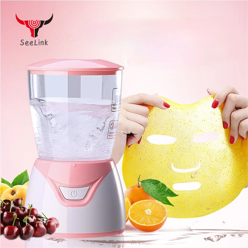 

Therapy Machine SPA Beauty DIY Face Mask Machine Automatic Fruit Vegetable Natural Collagen Facial Masks Maker simpleway