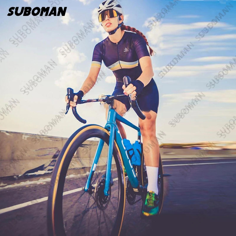 

2021 SUBOMAN high-end custom tailored professional triathlon suit BMX cycling tights Roupa De Ciclismo jumpsuit jumpsuit suit