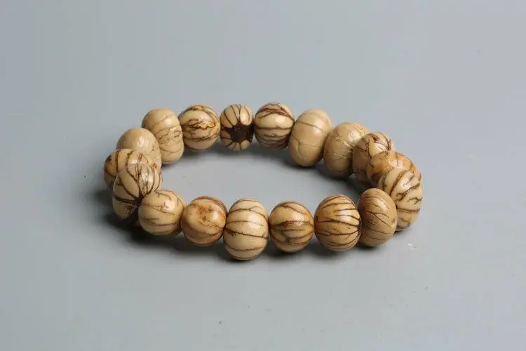 Золотая линия семена Бодхи оригинальные бусы Тибетский браслет