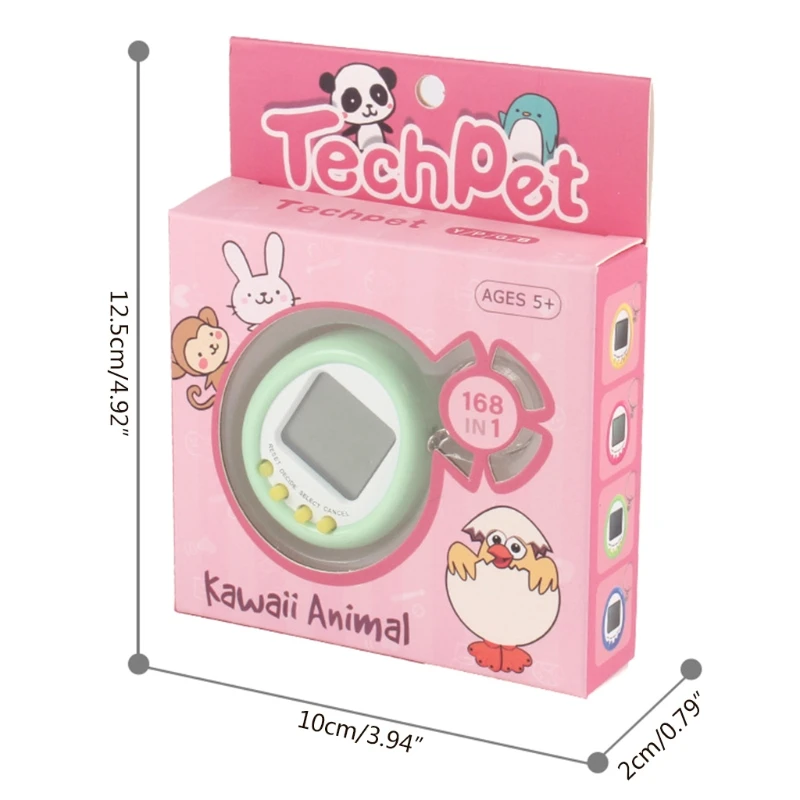 

Electronic Intelligence Developmental Pets Toy, Electronic Game Machine Virtual Pet Game for Children Gift