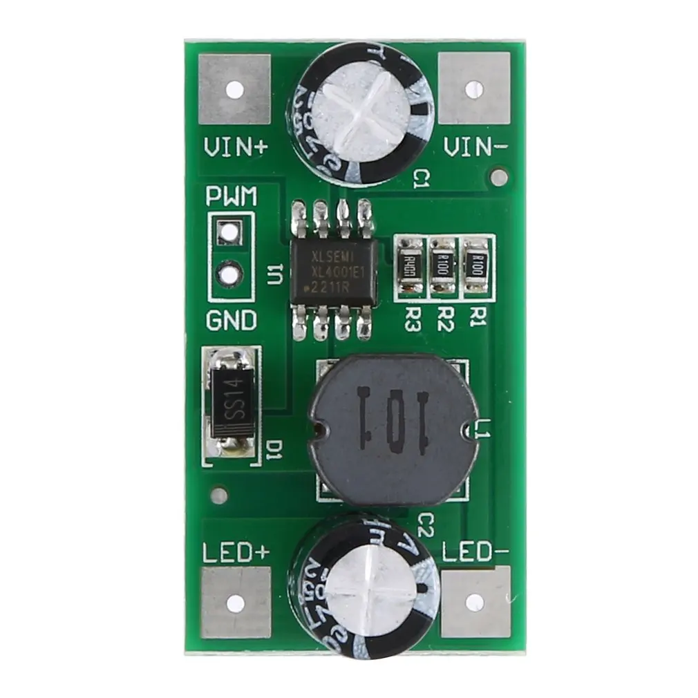 3 Вт/2 Вт Светодиодный драйвер 700мА ШИМ Диммируемый Вход 5-35 В DC-DC модуль