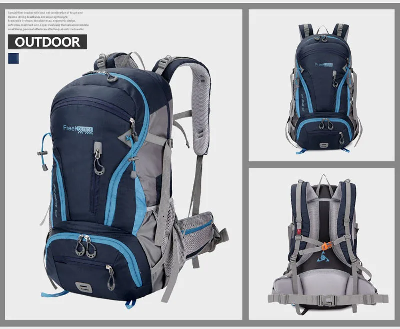 Спортивная сумка FREEKNIGHT 45L, походные рюкзаки, водонепроницаемая сумка, рюкзак для альпинизма, походный рюкзак
