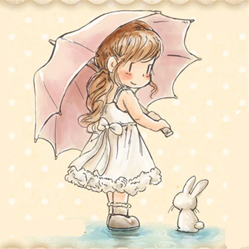 Прозрачные силиконовые прозрачные штампы для скрапбукинга тампоны печать фон