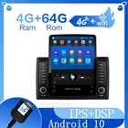 Автомобильный мультимедийный плеер, 2din, Android 9,0, навигация, видео, 9,5 дюйма, для Tesla Style, вертикальный экран для lada Hyundai frame, универсальный gps