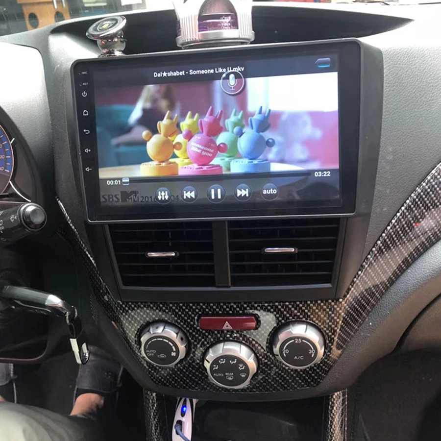 Автомобильный мультимедийный Dvd плеер 64 ГБ Android 10 2Din GPS для Subaru Forester Impreza 2008 2013