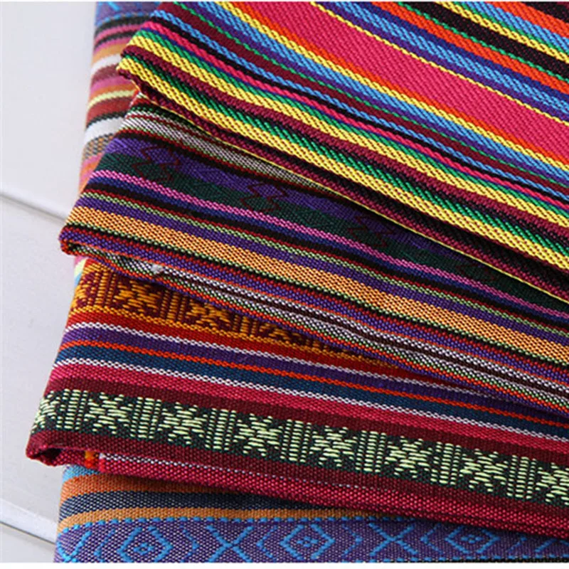 Новая этническая декоративная ткань 100 х150 см из полиэстера/хлопка для детской