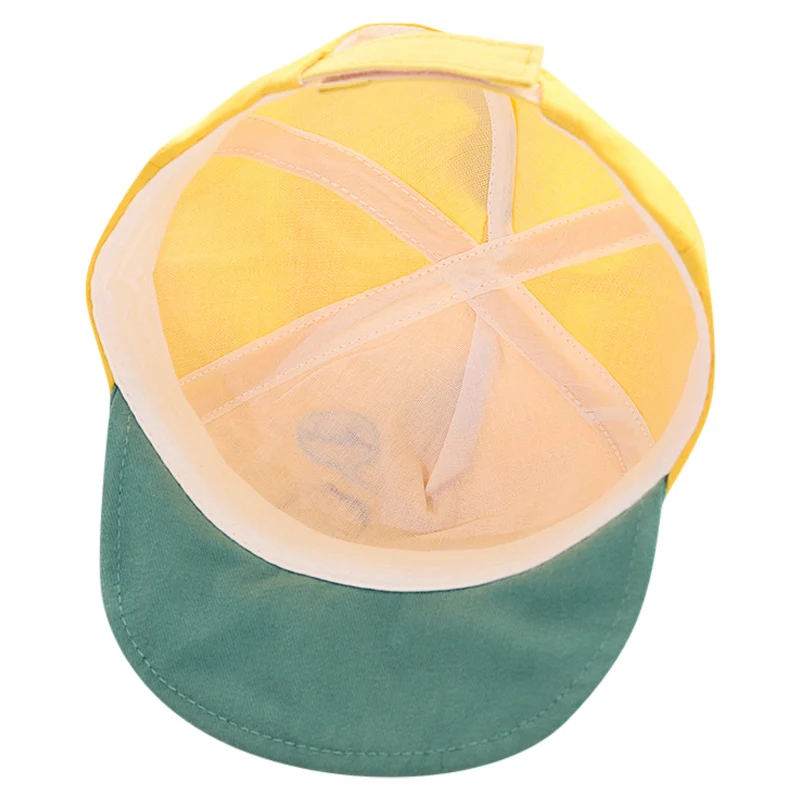 

New Baby Hats for Outdoor Indoor Fashion Cartoon Little Dinosaur Shade Soft Brim Cap