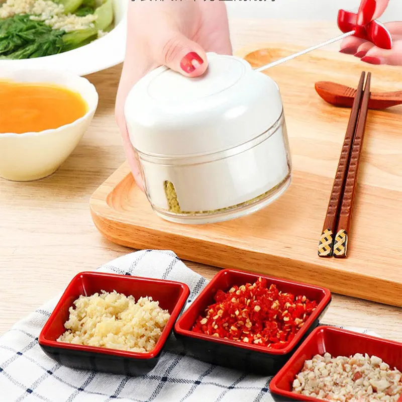 

Mini Garlic Crusher Manual Chopper Mincer Ginger Press Grinder Masher Fruit Vegetable Tools Kitchen Gadgets Food processor Tools