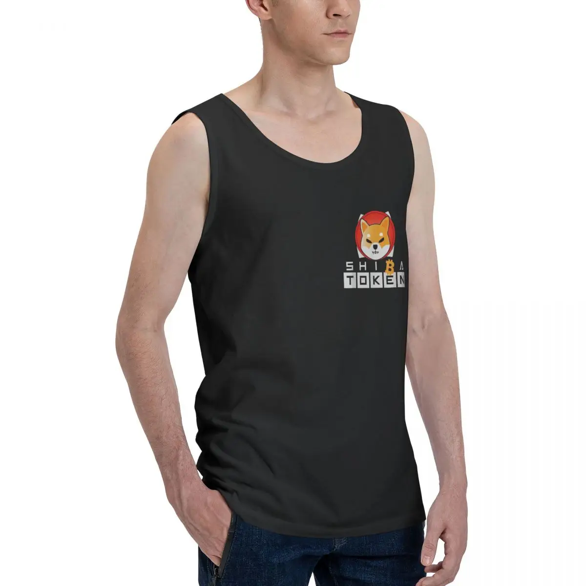

Shiba Inu To The Moon Token Shib Coin Crypto Hodler Token Coin Cryptocurrency Men's Tank Top Shirt Doge 1 Vest Men set Humor