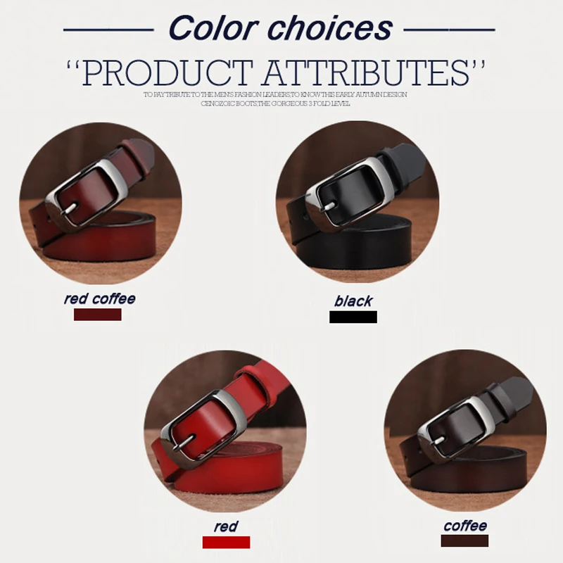 Женский модный ремень из натуральной кожи в стиле ретро высококачественный