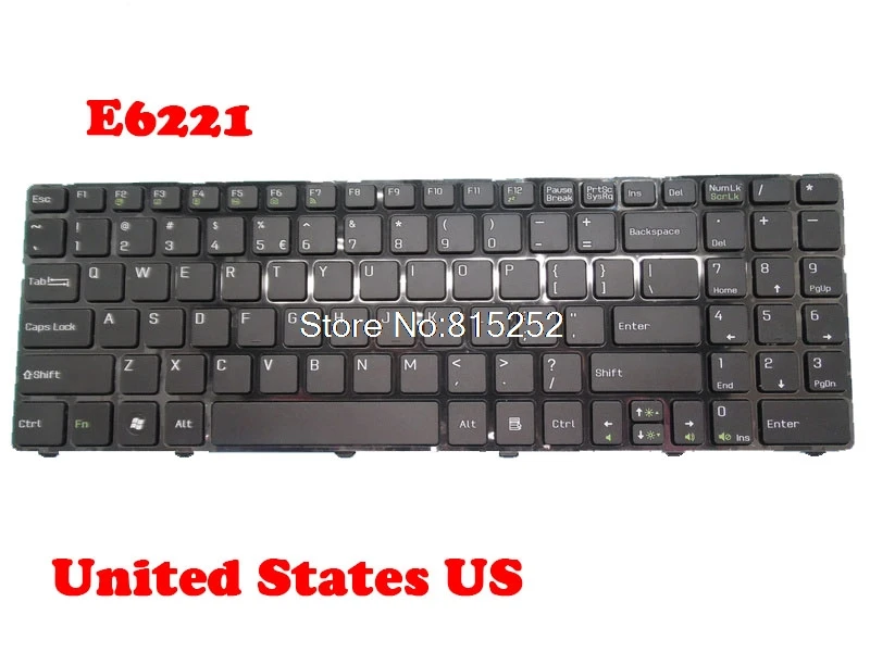 

Клавиатура для ноутбука MEDION AKOYA E6221 MD98032 MD98031 MD98029 MD98022 MD97882 MD97989 MD97981 MD97967 MD97918, США
