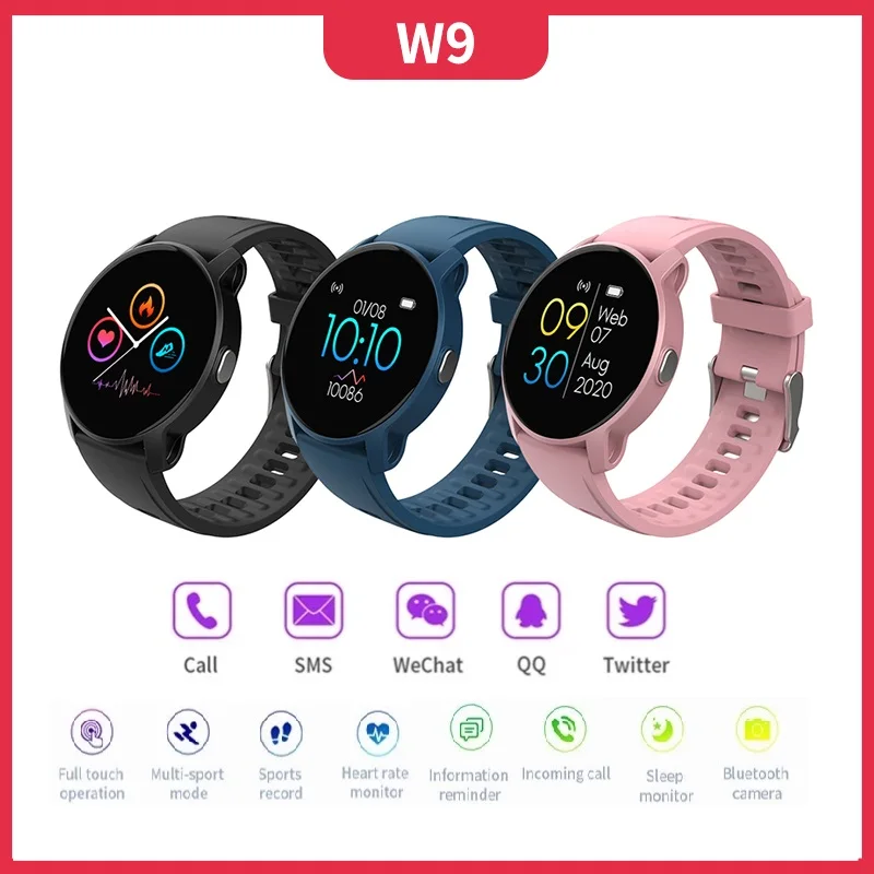 

Women's Smart Watches Men 1.3" Bond Touch Round Screen Heart Rate Monitor Fitness Tracker Waterproof Smartwatch For Men 2021