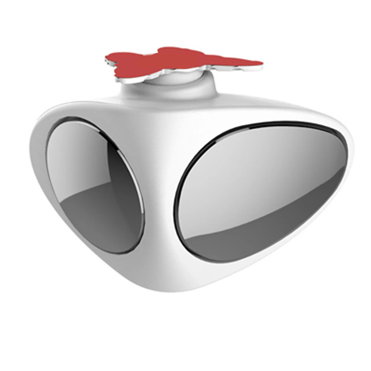 

1PC Car Blind Spot Mirror 360 Degree Adjustable HD Rear View Mirror Front & Rear Wheel Blind Zone Mirror(White - Right)