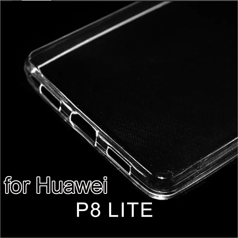 Отличная цена для Huawei Ascend P8 mini облегченный задний Чехол тонкий чистый цвет