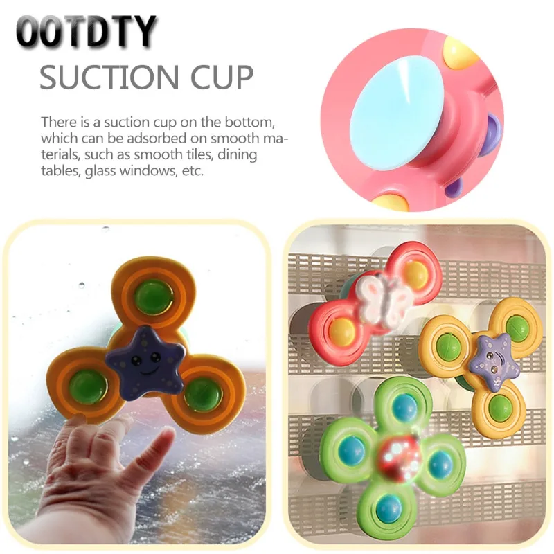 

Rotating Flower Sucker Makes Sound Baby's Fun Dining Table And Chair Insect Sucker Turn And Turn Happy Rattle Toy