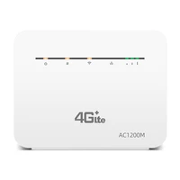 4g router sim cat6 2 4g5g wireless home wifi router unlocked fddtdd with rj45 port up to 64 wifi users