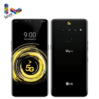 lg v50 thinq korean v500n unlocked mobile phone 6 4 6gb ram 128gb rom octa core nfc 32cameras 16mp 4g lte android smartphone