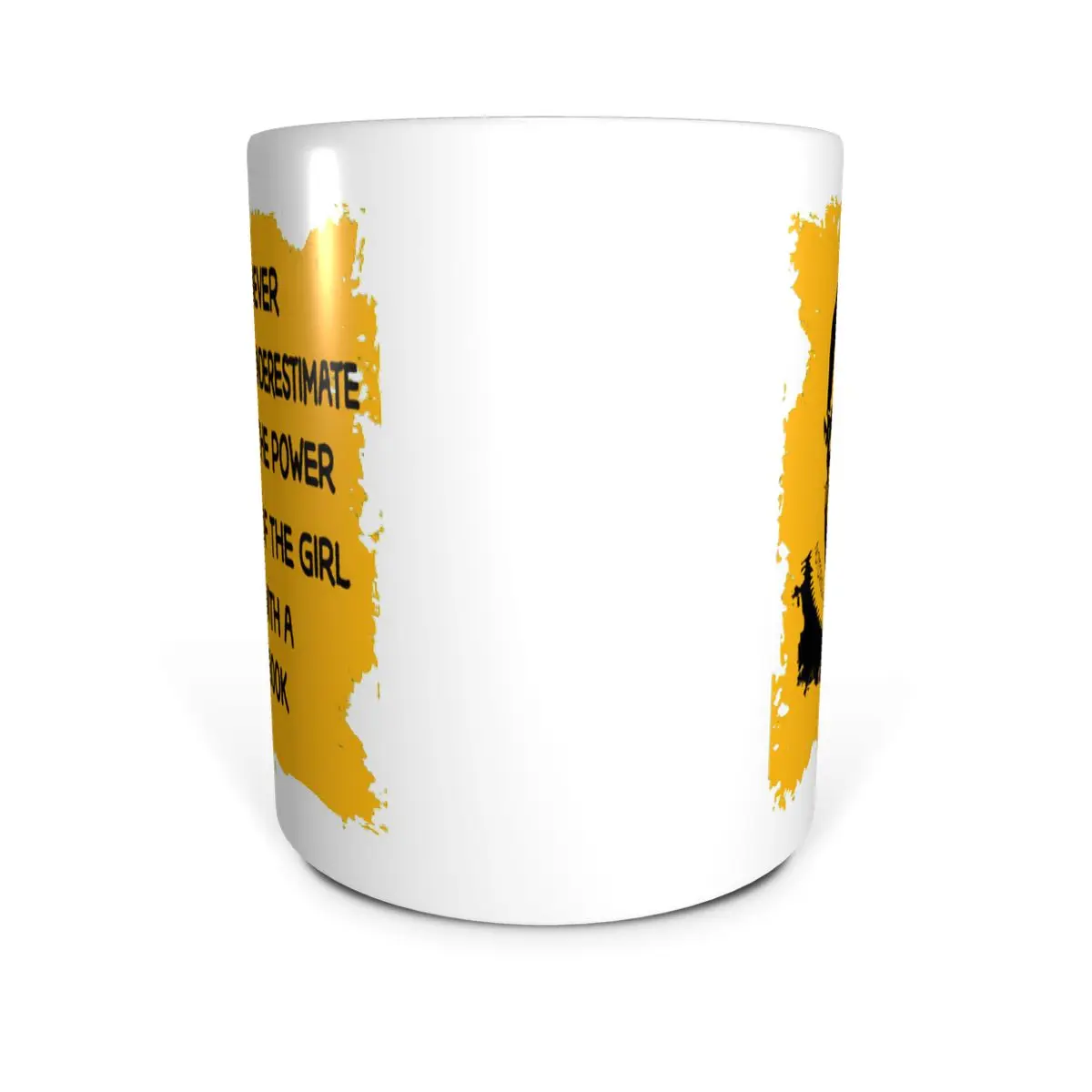 Никогда не недооценивайте силу девушки с кружками милая кружка для кофе чая