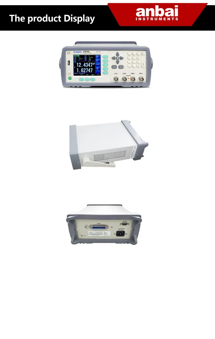 

AT3816B 200kHz frequency digital LCR meter tester instrument