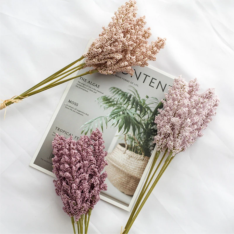 

6/10pcs Lavender Floral Real Artificial Dried Flowers Wholesale Plant Wall Decoration Bouquet Material Manual DIY Vases For Home