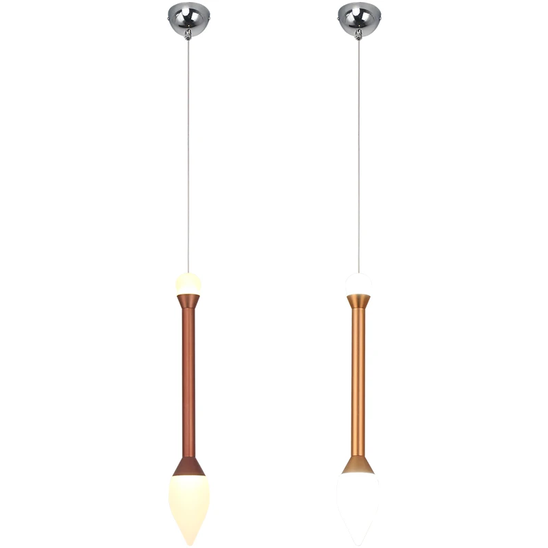 Денолит уникальный дизайн факела Led подвесной светильник для виллы дуплекс